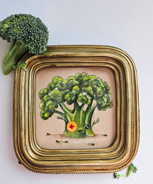Broccoli Drawing